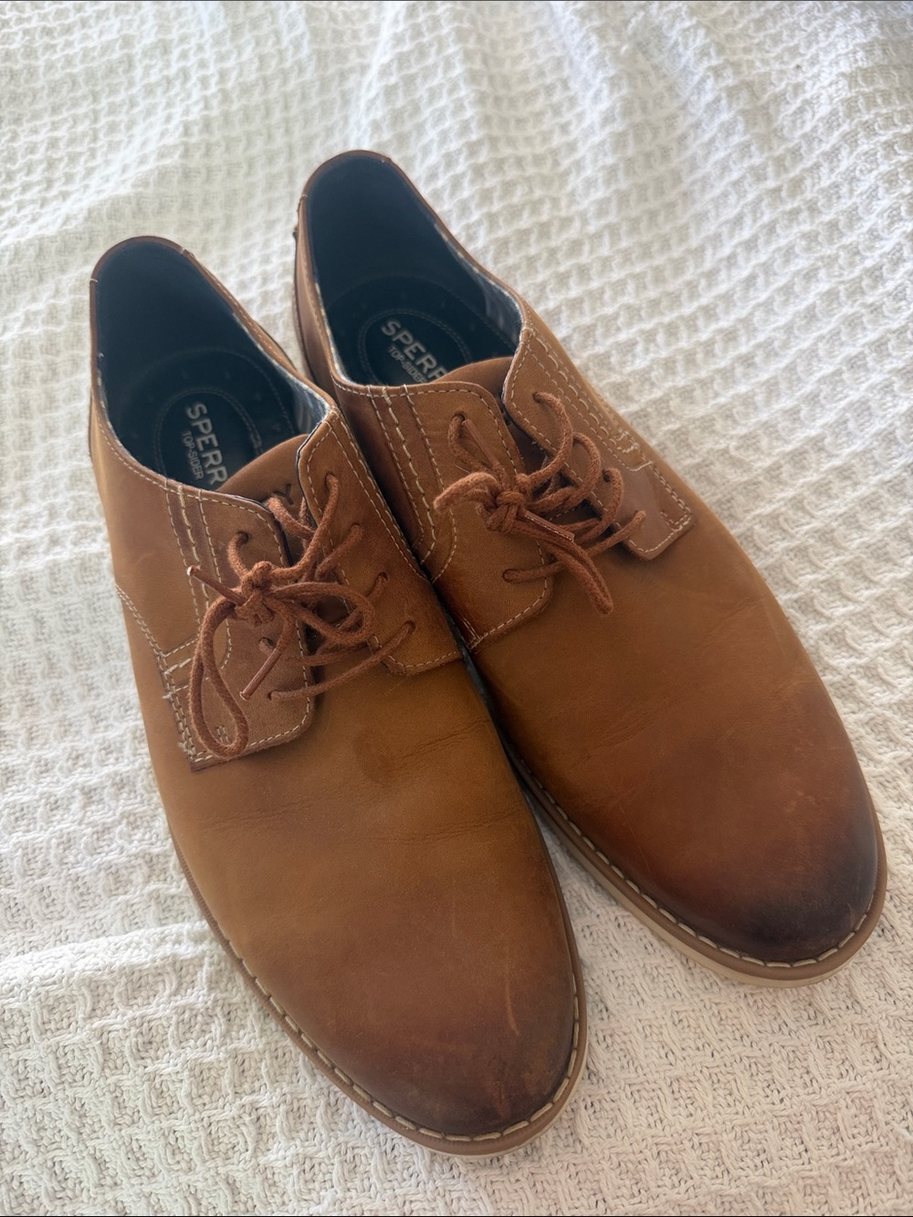 Sperry Men's Tan/Brown Leather Chukka Boots